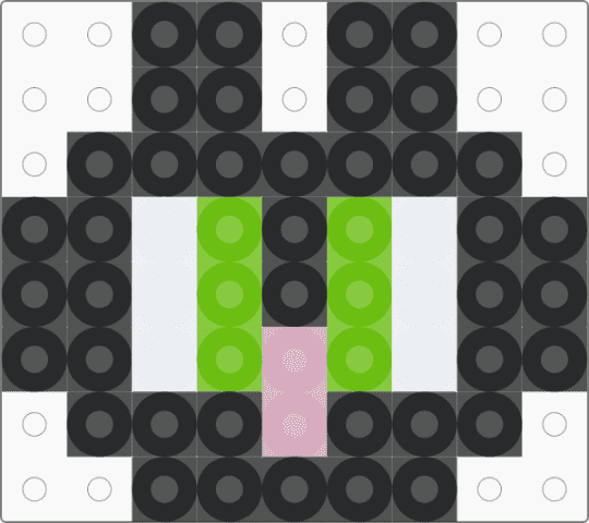 Toothless Fuse Bead Patterns - Gallery - Kandi Pad | Kandi Patterns ...