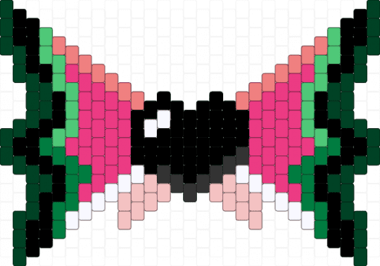 Ralsei bow - black, pink