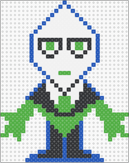 Arse - blue,green