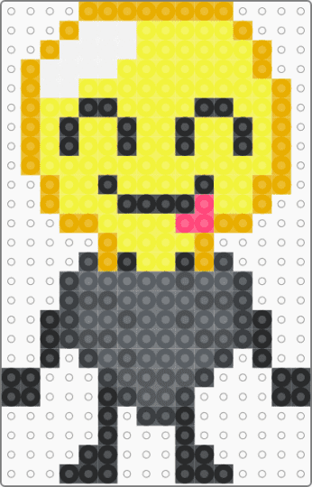 lightbulb!! (II) - gray, orange, yellow