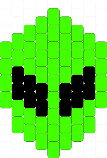 Alien charm - green,alien,charm,neon