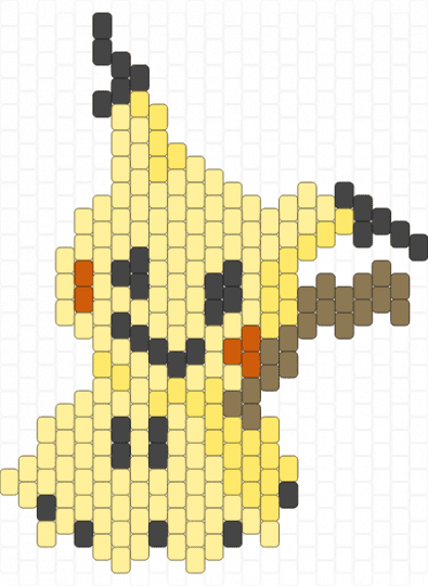 mimikyu - yellow,pokemon,mimikyu,spooky,pikachu,cute