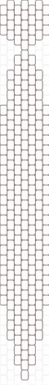 Tie (blank) - white