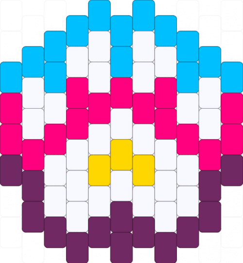 Polyamorous paw - flag, furry, pawprint, pink, pride, pride flag