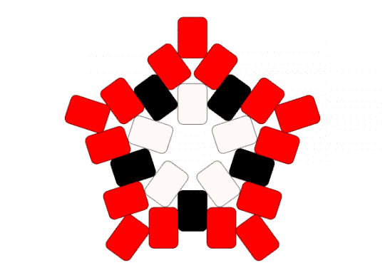 FNAF wall star - red