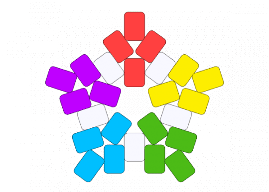 Colorful kidcore star - colorful, light blue, multicolor, rainbow, rainbows, yellow