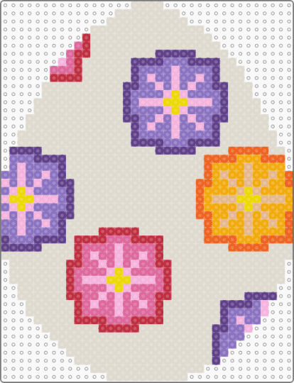 Easter Egg - Flowers 1 - beige,easter egg,holiday,flowers