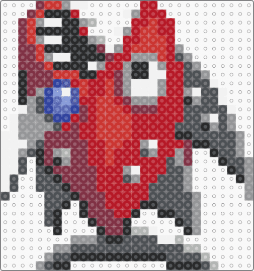 Chopper Badnik - red,brown,gray,sonic,sonic the hedgehog,sonic 1,video game,fish,robot