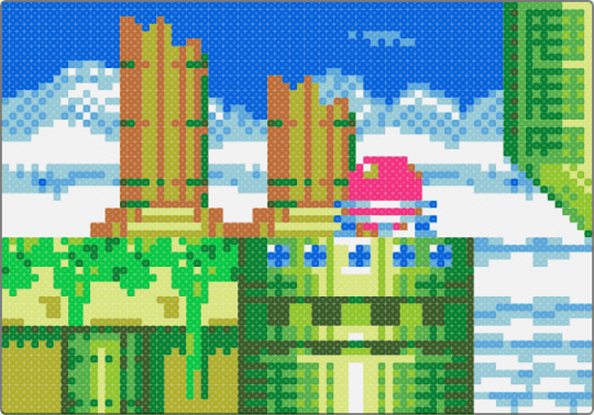 Sky Sanctuary Zone - green,light blue,blue,sonic,sonic the hedgehog,video game