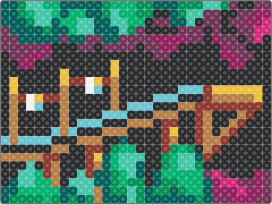 Mystic Cave Zone - black,green,tan,colorful,sonic,sonic the hedgehog,sonic 2,video game