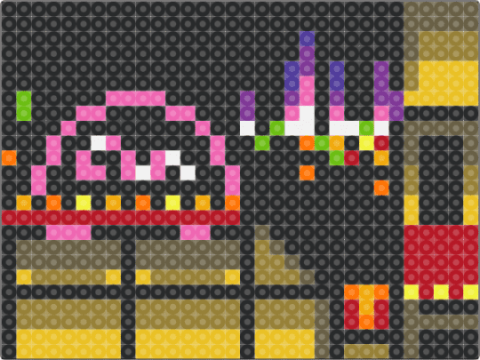 Casino Night Zone - black,yellow,gold,tan,red,colorful,sonic,sonic the hedgehog,sonic 2,video game