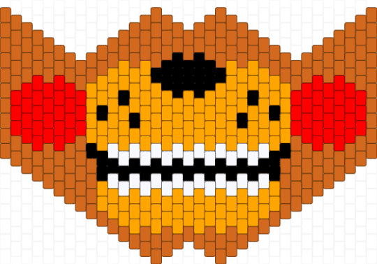 Toy Freddy Mask - orange,fnaf,toy freddy,toy,freddy