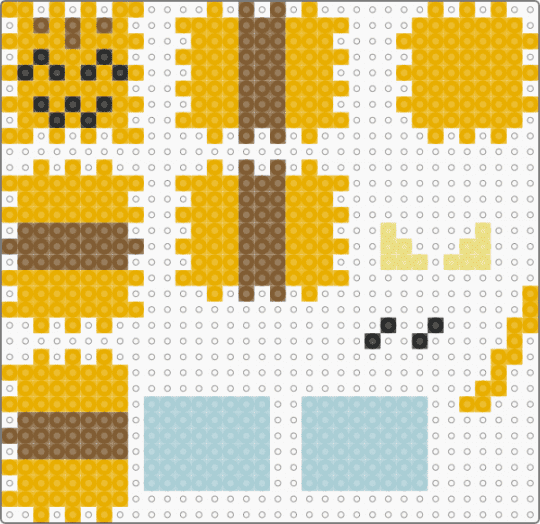 Tabby bee - orange