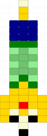Isabelle Worm - yellow,green,isabella,animal crossing,worm