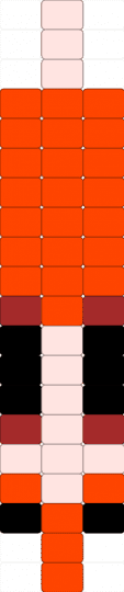 Flareon Worm - red,white,flareon,worm,pokemon,fluffy,eeveelution