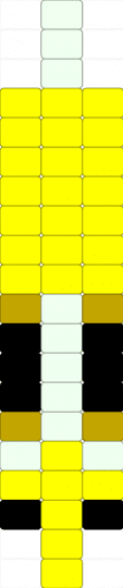 Jolteon worm - yellow,jolteon,pokemon,worm,my eyes hurt