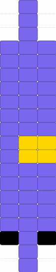 Purple Guy Worm - blue,william afton,fnaf,purple guy,worm