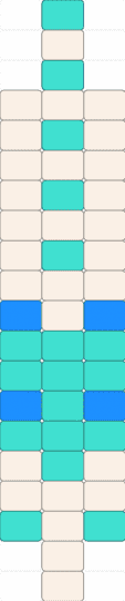 Naydra Worm - dragon, legend of zelda, light blue, naydra, white, worm