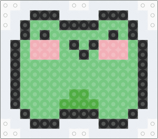 Pixel frog :D - teal
