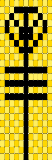Josh Dun Symbol - yellow,black,josh dun,twenty one pilots