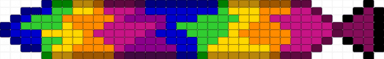 rainbow tie - pink,green,purple,orange,tie,rainbow