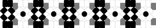 Black and White Mandala Cuff Part 1: Base - white,gray,black,mandala,cuff,3d,mandala cuff