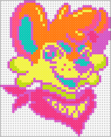 Bandetto fanart - pink,yellow,orange,lapfox,lapfoxtrax,halleylabs,furry,bandetto