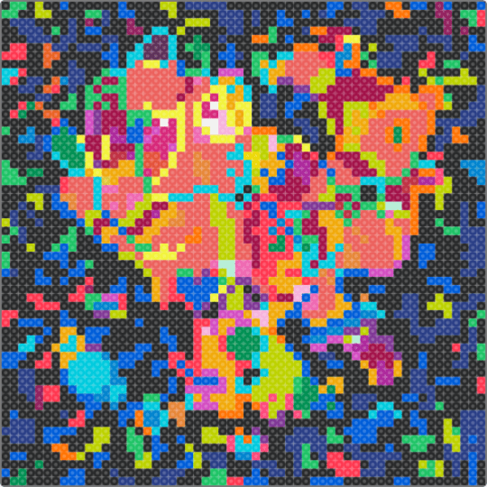 TQBF - Nerve's Ending - pink,red,blue,green,tqbf,lapfox,lapfoxtrax,halleylabs,thequickbrownfox,pinata,furry