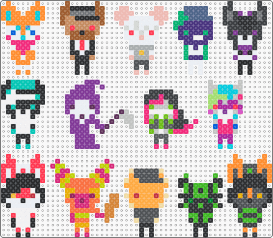 Some lapfox aliases - orange,pink,gray,colorful,lapfoxtrax,lapfox,renard,tqbf,negaren,bandetto,furry,halleylabs