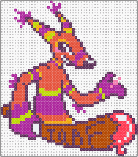 The Quick Brown Fox - pink,red,lapfox,lapfoxtrax,tqbf,thequickbrownfox,furry,pinata,halleylabs