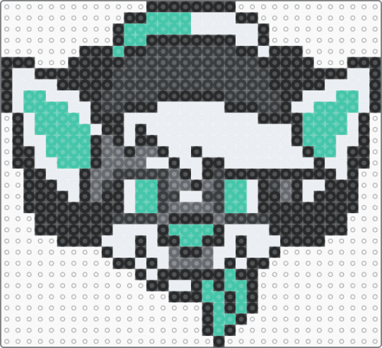 Truxton - black,white,gray,teal,truxton,lapfox trax,lapfox,furry