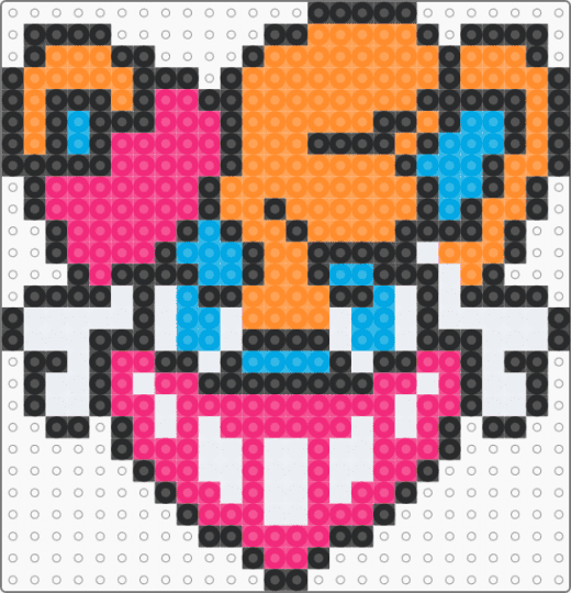Bandetto - pink,orange,bandetto,lapfox,lapfox trax,halley labs,furry