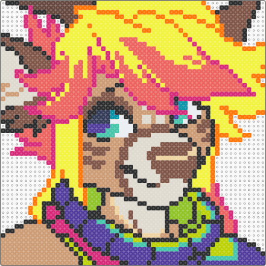 Nitro - yellow,red,beige,colorful,lapfox,halleylabs,lapfoxtrax,furry