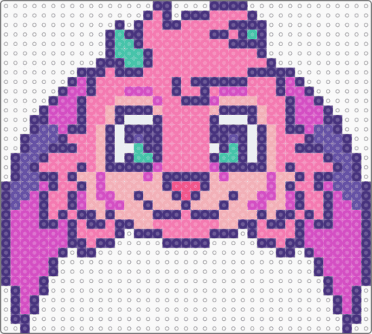 fursona perler - purple,pink,furry,fursona,oc,original character