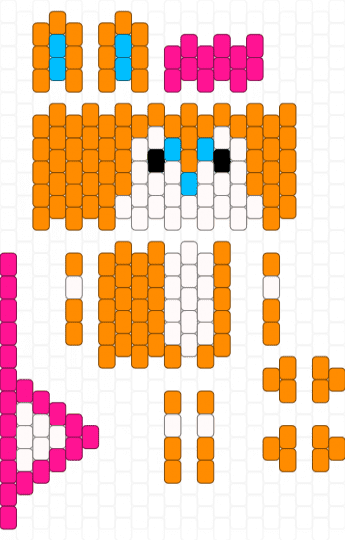 bandetto doll (desc) - orange