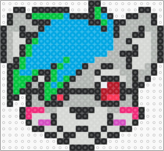 Emoticon (LFT/HLA) - light blue,beige