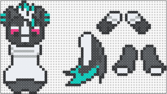 Darius Ragdoll - black,white,purple,darius,lapfox,lapfoxtrax,lapfox trax,halleylabs,halley labs,em essex,msx