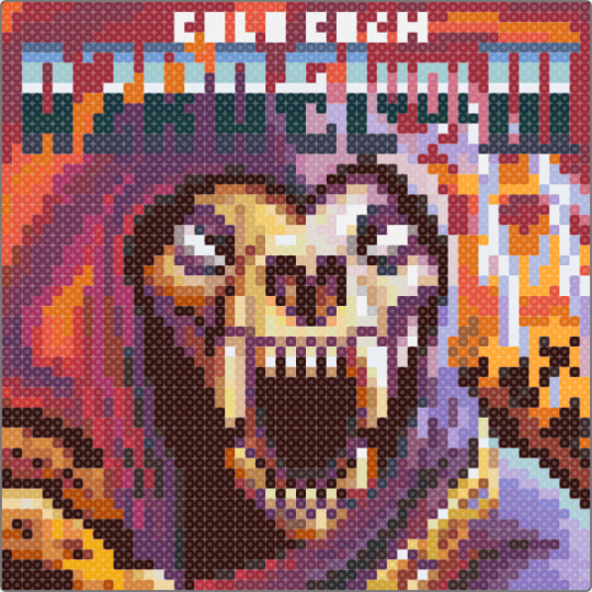 Azrael - Cold Cash - red,pink,orange,brown,lapfox,lapfoxtrax,lapfox trax,halley labs,halleylabs,azrael,album,music