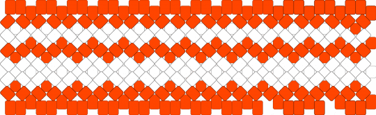 Traffic cone cuff !! ^_^ - red,white