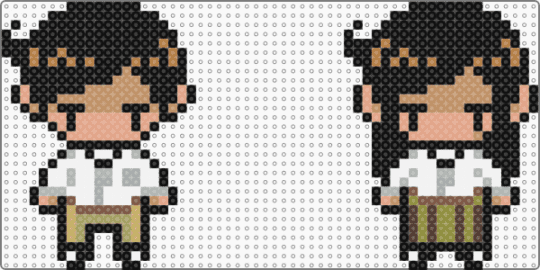 Bread Twins Bowen and Daphne [Faraway Town] - black,beige,tan,givemebackmykids,bowen,daphne,bread twins,omori,bread twins omori,faraway town