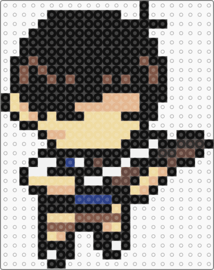 Sunny With Violin [Faraway Town] - black,beige,sunny,omori,sunny omori,violin,faraway town