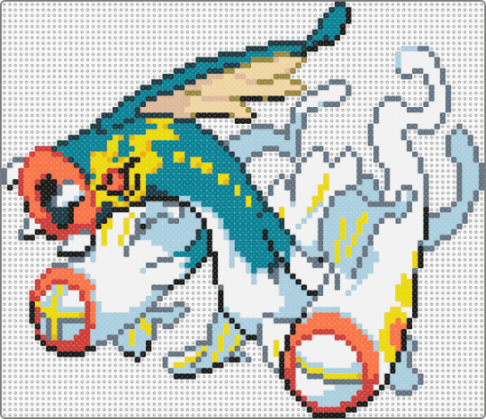 Mega Eelektross - light blue,gray,teal,pokemon,eelektross