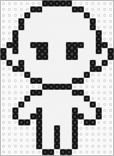 Omori Plush Base - black,white,omori,omori plush,base,omori oc,headspace,faraway town,hikikomori,givemebackmykids