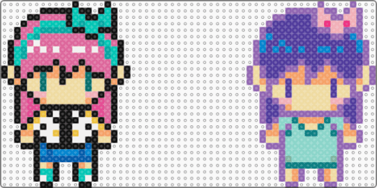 Aubrey [Faraway Town and Headspace] - pink,beige,purple,aubrey,omori,aubrey omori,faraway town,headspace,givemebackmykids