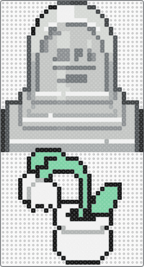 Mari's Grave [Faraway Cemetery] - beige,gray,mari,omori,mari omori,tsasbwswh,givemebackmykids,faraway cemetery,the sun always shined brighter,when she was here