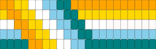 I heard you’re aroace? - orange,yellow,light blue,teal
