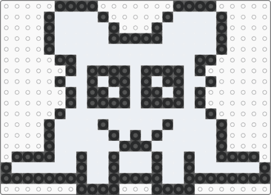 OCD creature :D - black, white