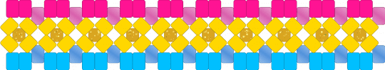 Mini Pansexual Rotater Base - yellow,pink