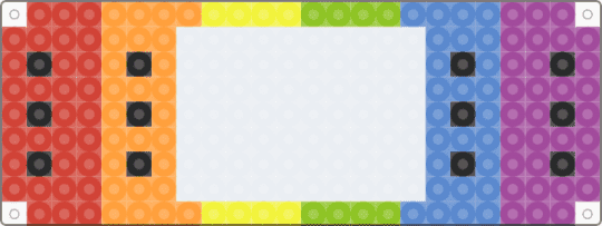 Dand-aid  from Dandys world - red,orange,blue,pink