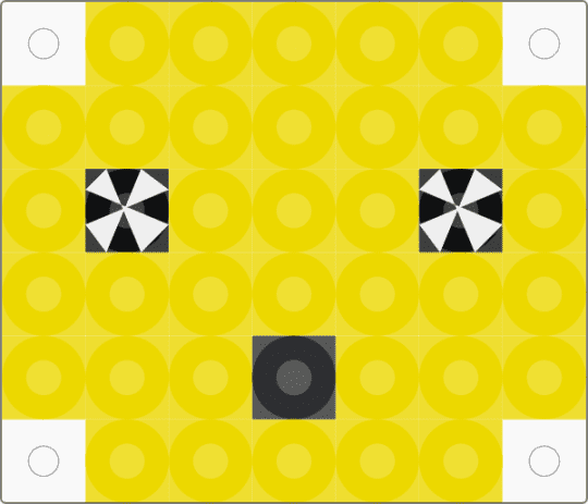 dead face ig (not based on anything) - yellow